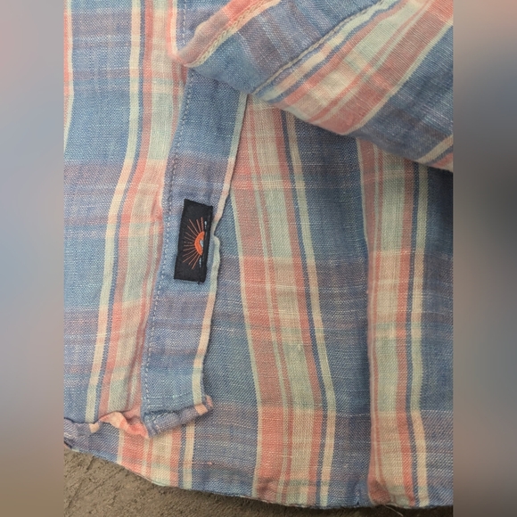 *Faherty Long Sleeve Button Down, Small - Picture 5 of 7